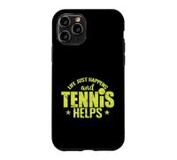 Carcasa para iPhone 11 Pro La Vida Simplemente Sucede y el Tenis Ayuda
