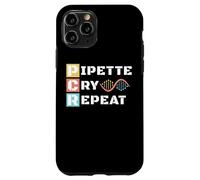 Carcasa para iPhone 11 Pro Lab Tech Técnico de ADN Biología Molecular Pipeta Ciencia