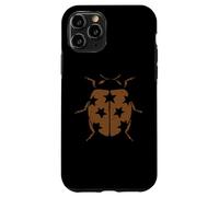 Carcasa para iPhone 11 Pro Ladybug Star Dots Cute Whimsy Twee Cottagecore Fairy Grunge
