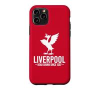 Carcasa para iPhone 11 Pro Lámina Blanca de Liverpool Dead Sound Since 1207 Liver Bird