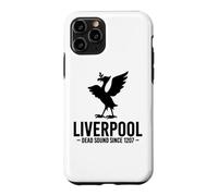 Carcasa para iPhone 11 Pro Lámina Negra de Liverpool Dead Sound Since 1207 Liver Bird
