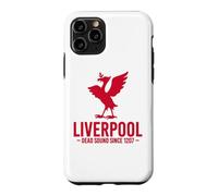 Carcasa para iPhone 11 Pro Lámina roja de Liverpool Dead Sound Since 1207 Liver Bird