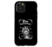 Carcasa para iPhone 11 Pro Lectura de Patas Gato Quiromancia Vintage Esotérico