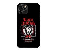 Carcasa para iPhone 11 Pro León de Judá Apocalipsis 5:5 Verso bíblico gótico Cristiano