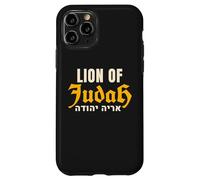 Carcasa para iPhone 11 Pro León de Judá Gráfico Bíblico Hebreo