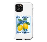 Carcasa para iPhone 11 Pro Les citrons Limones Franceses Estética Coqueta Verano Vintage