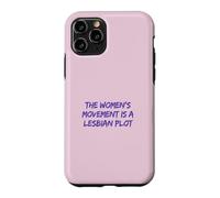 Carcasa para iPhone 11 Pro Lesbian Plot Vintage 70s Feminist tee Lavender Menace Histor