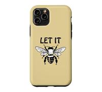 Carcasa para iPhone 11 Pro Let it Bee Sign,Be Kind Queen Bee Lovers Bee Kind Bee Design