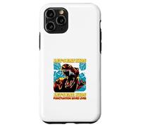 Carcasa para iPhone 11 Pro Let's Eat Kids (Declaración de ortografía Divertida para Maestros)