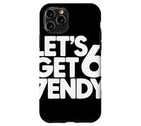 Carcasa para iPhone 11 Pro Let's Get 6 7endy Tipografía Retro Años 60 70 Cumpleaños