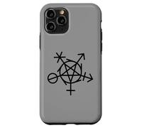 Carcasa para iPhone 11 Pro LGBTQI Símbolo Pagano de Inclusión Género Wicca