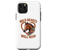 Carcasa para iPhone 11 Pro Libro Bien leído de Wild Heart Horse Lover Nerd Cowgirl Western