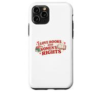 Carcasa para iPhone 11 Pro Libros de Amor y Derechos de Las Mujeres Diseño Feminista Amante de los Libros