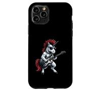 Carcasa para iPhone 11 Pro Linda Banda de Guitarra Punk de Unicornio Rock'n Roll gótica Punk Divertida