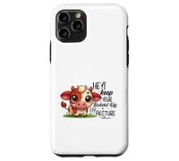Carcasa para iPhone 11 Pro Linda Vaca Mantener Fuera de mi Pasto