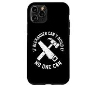 Carcasa para iPhone 11 Pro Lindo Alexander Nombre Constructor Personalizado