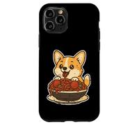 Carcasa para iPhone 11 Pro Lindo Corgi Spaghetti Pasta Lover
