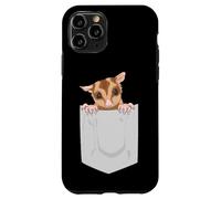 Carcasa para iPhone 11 Pro Lindo Deslizador de azúcar Regalo exótico Mascota Sugar Bear Sugar Glider