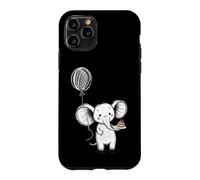 Carcasa para iPhone 11 Pro Lindo Elefante Pastel Globo Celebración Sketch