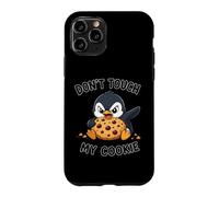 Carcasa para iPhone 11 Pro Lindo pingüino de Dibujos Animados no Toque mi Galleta