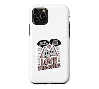 Carcasa para iPhone 11 Pro Lindos triángulos de Amor matemáticas Eres Agudo Y