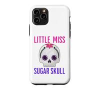 Carcasa para iPhone 11 Pro Little Miss Sugar Skull Divertido Niño Niña Chica Mexicana Diversión