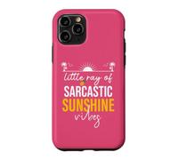 Carcasa para iPhone 11 Pro Little Ray of Sarcastic Sunshine Hello Summer Vibes Beach