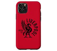 Carcasa para iPhone 11 Pro Liverpool England EST. 1207 Redondo Negro Impresión