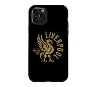 Carcasa para iPhone 11 Pro Liverpool Inglaterra EST. 1207 Impresión Redonda Dorada