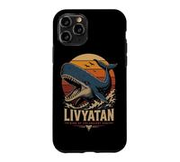 Carcasa para iPhone 11 Pro Livyatan Rey de los Mares Antiguos Arte de Ballenas Prehistóricas