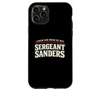 Carcasa para iPhone 11 Pro Lo conocí Cuando era el Sargento Sanders Broma Divertida de Kentucky