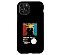 Carcasa para iPhone 11 Pro Lo Que piensan los Bateristas