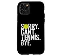 Carcasa para iPhone 11 Pro Lo Siento, no Puedo Tenis Adiós Tenis Humor