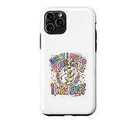 Carcasa para iPhone 11 Pro Lo Siento, perdí tu Llamada Estaba Ocupado Golfing Duck