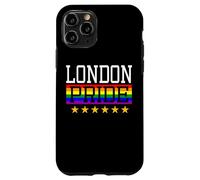 Carcasa para iPhone 11 Pro London Pride England Gay Lesbianas Queer LGBT Rainbow Flag