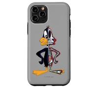 Carcasa para iPhone 11 Pro Looney Tunes Daffy Duck Half Skeleton