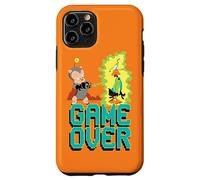 Carcasa para iPhone 11 Pro Looney Tunes Porky and Daffy Game Over