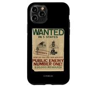 Carcasa para iPhone 11 Pro Looney Tunes Slyvester Wanted Public Enemy