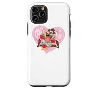 Carcasa para iPhone 11 Pro Looney Tunes Taz Crazy In Love Valentine's Day