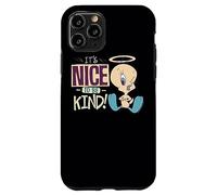 Carcasa para iPhone 11 Pro Looney Tunes Tweety Nice To Be Kind