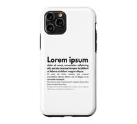 Carcasa para iPhone 11 Pro Lorem Ipsum | Frases en latín, Diseño Gráfico, Edición de Textos