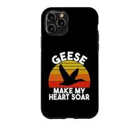Carcasa para iPhone 11 Pro Los Gansos Hacen Que mi corazón se Eleve Ganso