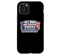 Carcasa para iPhone 11 Pro Los Hombres fueron Creados Iguales, los Mejores se convirtieron en Oficiales de policía de EE. UU