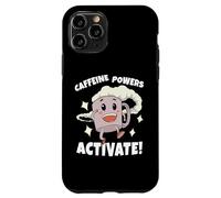 Carcasa para iPhone 11 Pro Los Poderes de la cafeína activan Las mañanas de la Oficina del Amante del café