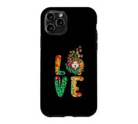 Carcasa para iPhone 11 Pro Love Jack Russell Terrier Dog Sunflower Tie Dye Leoparad