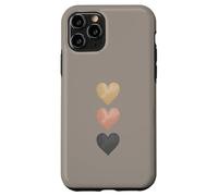 Carcasa para iPhone 11 Pro Love - Three Hearts