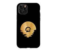 Carcasa para iPhone 11 Pro Love Vinyl Record Old School Reproductor de música giratoria DJ