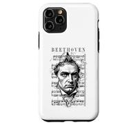 Carcasa para iPhone 11 Pro Ludwig Van Beethoven Partitura Clásica Retrato Vintage