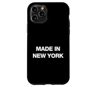 Carcasa para iPhone 11 Pro Made in New York, Cool New York City Quotes Graphic