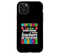 Carcasa para iPhone 11 Pro Maestro Montessori Porque los Maestros increíbles Pueden enseñar